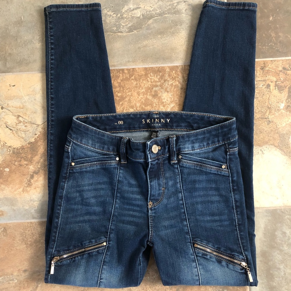 WHBM Skinny Ankle Jeans